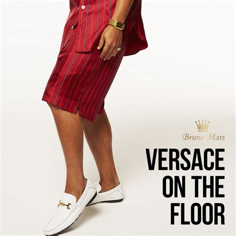 versace t shirt bruno mars|Versace on the floor meaning.